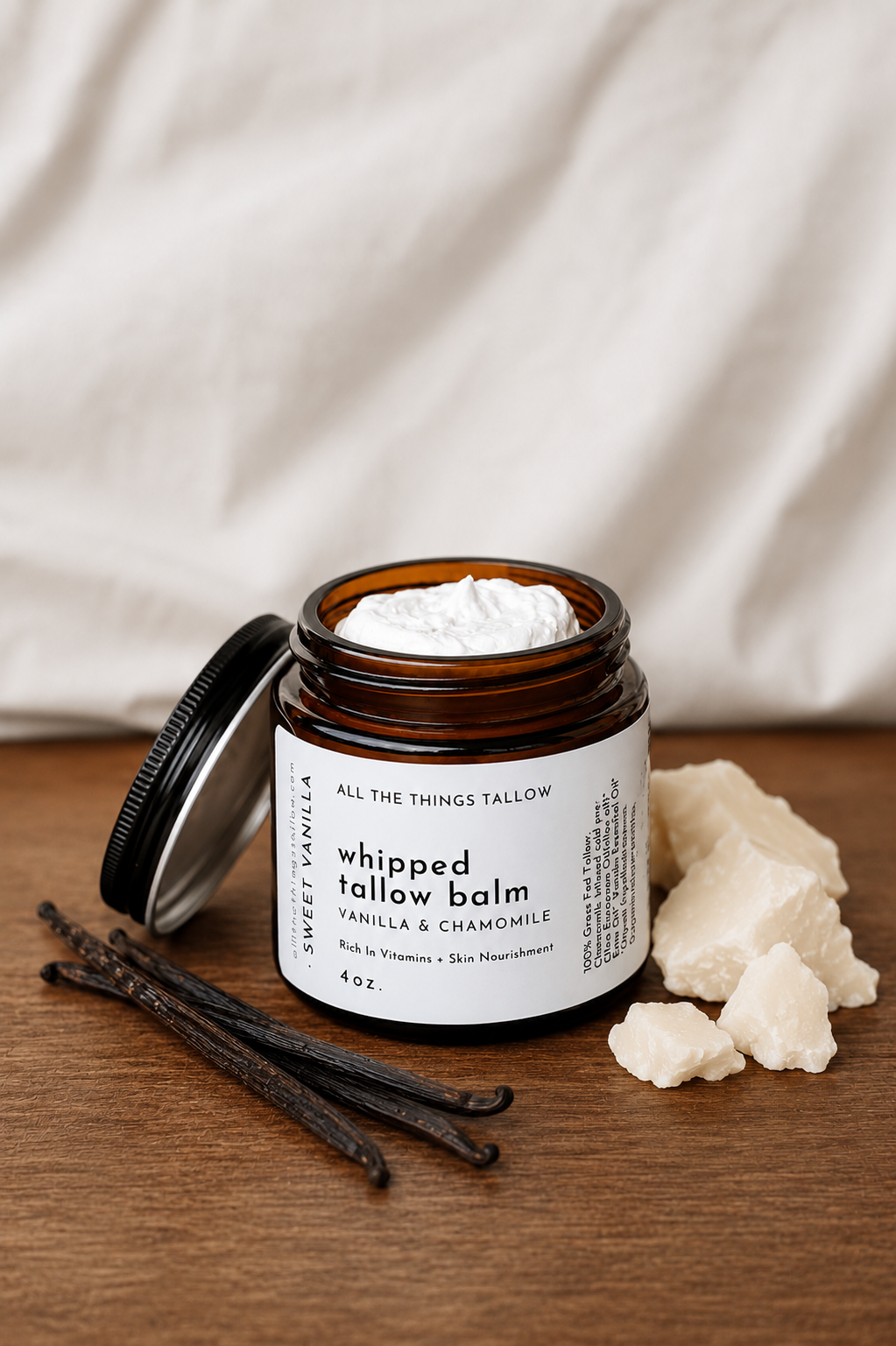 Sweet Vanilla Whipped Tallow