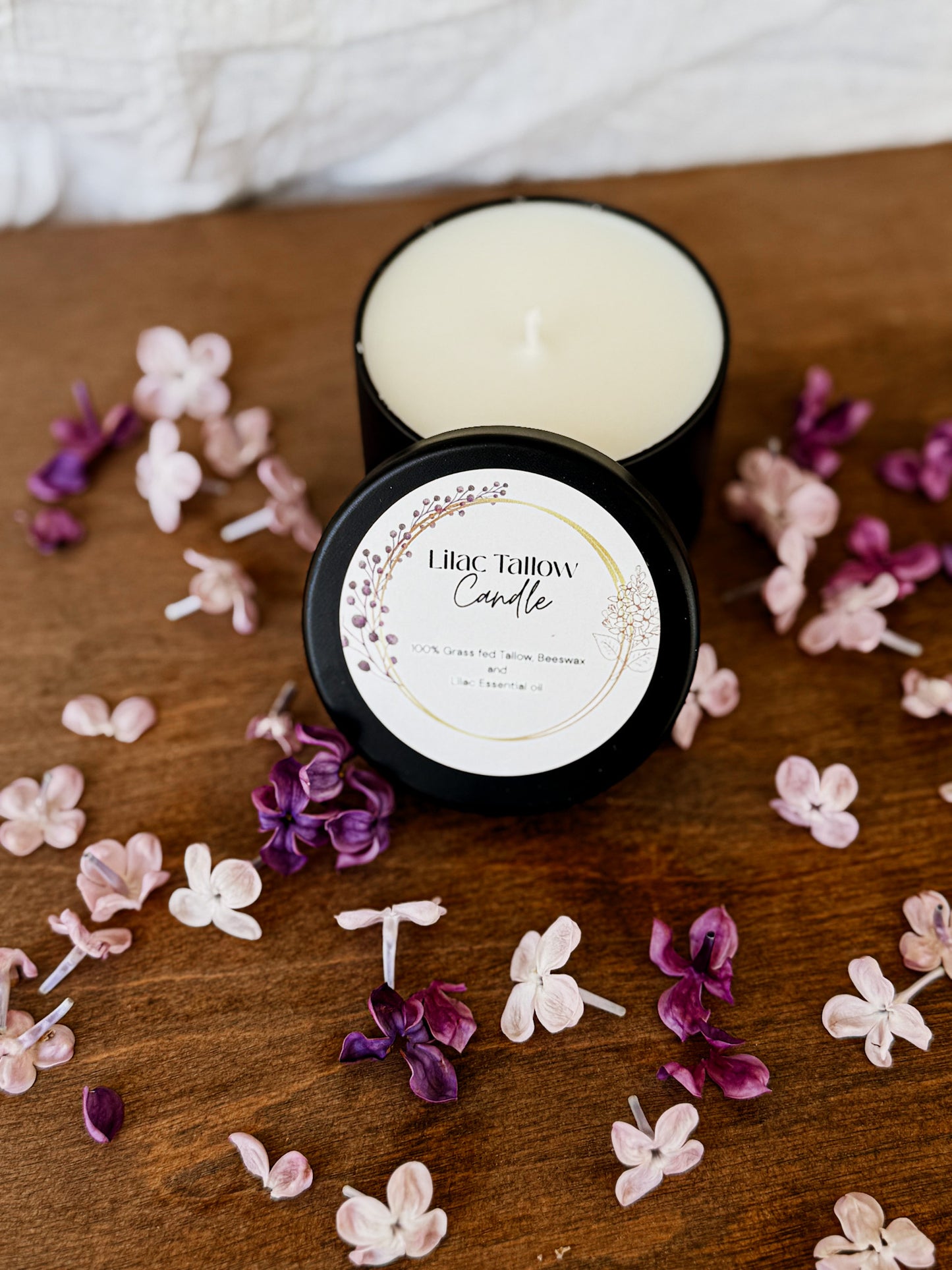 Tallow & Beeswax Candle