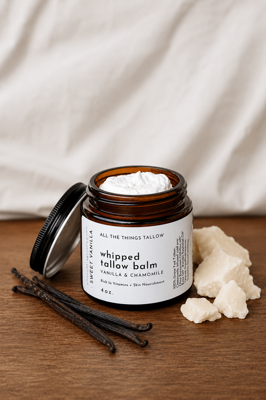 Sweet Vanilla Whipped Tallow