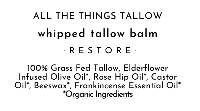 Restore Whipped Tallow